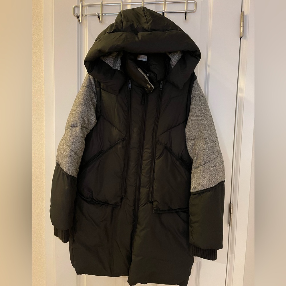 Nylon Jacket in black and grey@size M